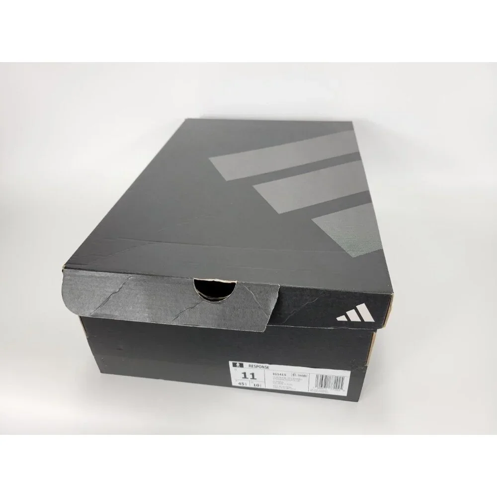 Adidas Response Athletic Shoes Sneakers Mens Size 11 Green Black White IG1415 - Picture 3 of 10